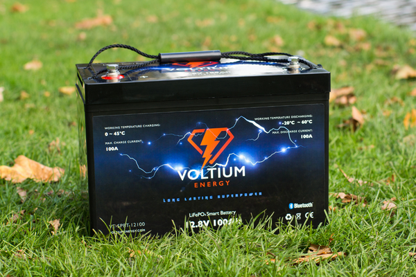Voltium Energy® LiFePO4 Smart Battery 12,8V 100Ah - Connect Series - Voltium  Energy
